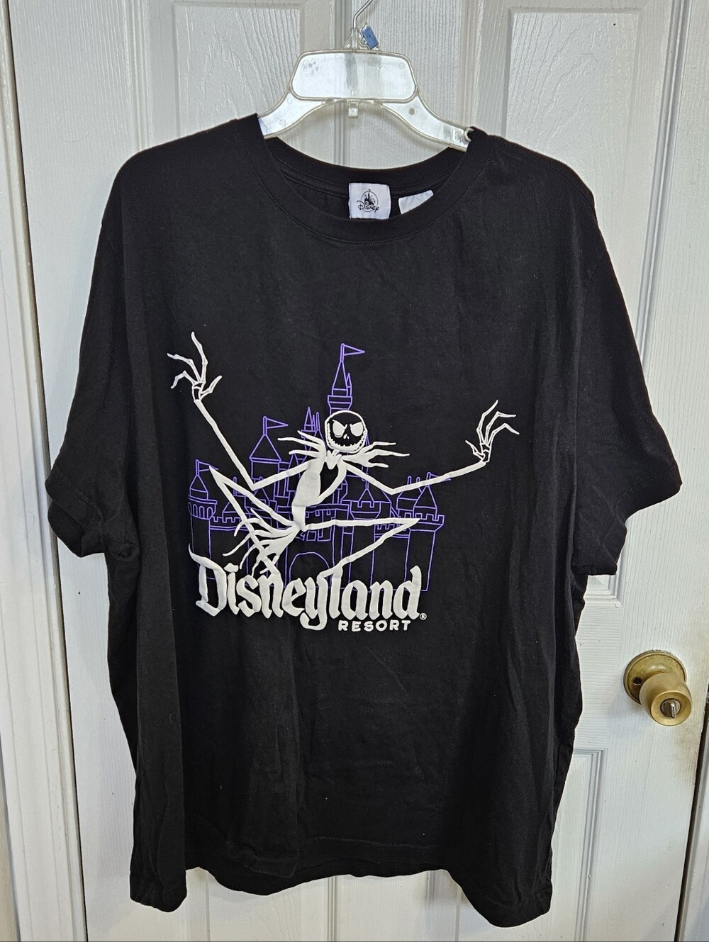 Disneyland Resort Jack Skellington Nightmare Before Christmas Black T-Shirt 3XL